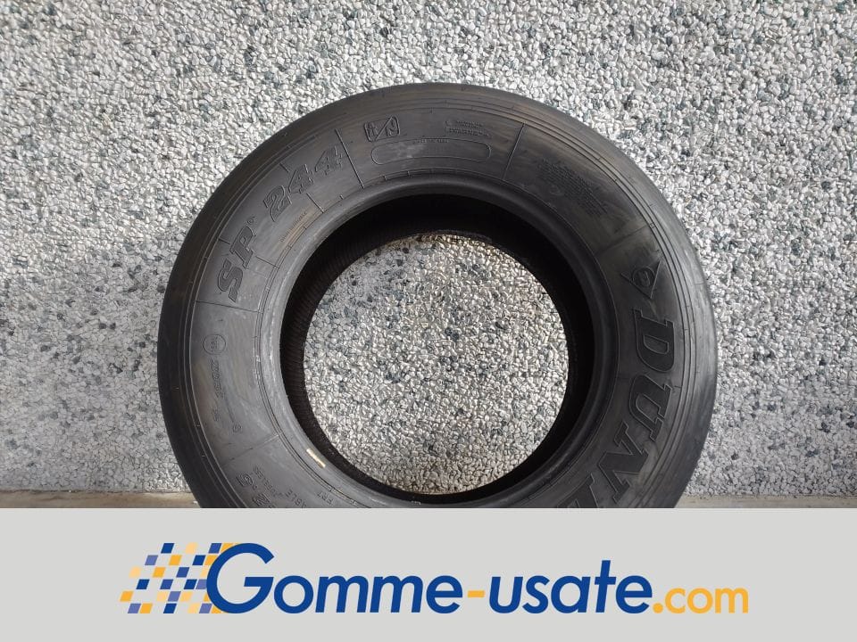 Thumb Dunlop Gomme Usate Dunlop 385/55 R22.5 160K SP 244 (8.34mm) Riscolpite pneumatici usati Estivo_1